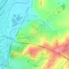 Winshill topographic map, elevation, terrain