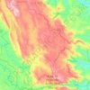 Serra do Cipó topographic map, elevation, terrain