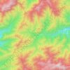 Phassang topographic map, elevation, terrain