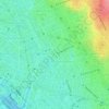 75011 topographic map, elevation, terrain