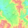 Pallpata topographic map, elevation, terrain