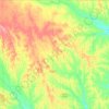 Greeley County topographic map, elevation, terrain
