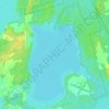 Lake St. John topographic map, elevation, terrain