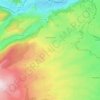 Laveissenet topographic map, elevation, terrain