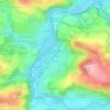 Saint-Rémy topographic map, elevation, terrain