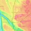 Hazel Dell topographic map, elevation, terrain