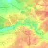 Shostka topographic map, elevation, terrain