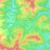 Arcentales topographic map, elevation, terrain