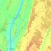 Saint-Denis-sur-Richelieu topographic map, elevation, terrain