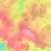 Paddlesworth topographic map, elevation, terrain