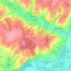 Lavenay topographic map, elevation, terrain