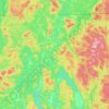 Val-des-Bois topographic map, elevation, terrain