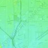 Los Alamitos topographic map, elevation, terrain