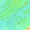 Knoxville topographic map, elevation, terrain