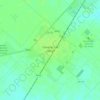 General Las Heras topographic map, elevation, terrain
