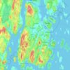 Nøtterøy topographic map, elevation, terrain