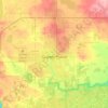Grande Prairie topographic map, elevation, terrain