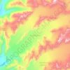 Scott Glacier topographic map, elevation, terrain