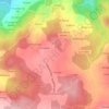 Proendos topographic map, elevation, terrain