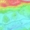 Nahf topographic map, elevation, terrain