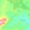 Hutton Creek topographic map, elevation, terrain