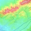 Walnut topographic map, elevation, terrain