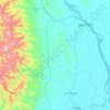 Myanaung topographic map, elevation, terrain