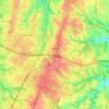 Reston topographic map, elevation, terrain