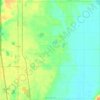 Martin Township topographic map, elevation, terrain