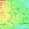 Kodaira topographic map, elevation, terrain