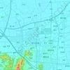 昆仑街道 topographic map, elevation, terrain