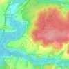 Montigny-l'Allier topographic map, elevation, terrain