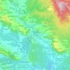 Pressath topographic map, elevation, terrain