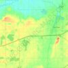 Paw Paw Township topographic map, elevation, terrain