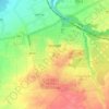 Ofakim topographic map, elevation, terrain