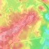Lucasville topographic map, elevation, terrain