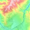 Silver Summit topographic map, elevation, terrain