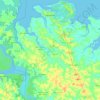 Salinópolis topographic map, elevation, terrain