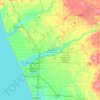 Muskegon County topographic map, elevation, terrain