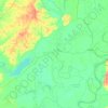 Catahoula Parish topographic map, elevation, terrain