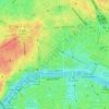 Quartier des Champs-Élysées topographic map, elevation, terrain