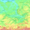 Велико Търново topographic map, elevation, terrain