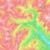 Saint-Dalmas-le-Selvage topographic map, elevation, terrain