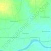Rampur topographic map, elevation, terrain