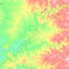 Tunas topographic map, elevation, terrain