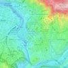 Iturralde topographic map, elevation, terrain