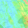 Palinda-Nuwara (Baduraliya) DS Division topographic map, elevation, terrain