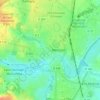 Paroisse Notre-Dame-du-Pays-d'Alençon topographic map, elevation, terrain
