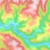 Brousse-le-Château topographic map, elevation, terrain