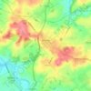 Ettington CP topographic map, elevation, terrain